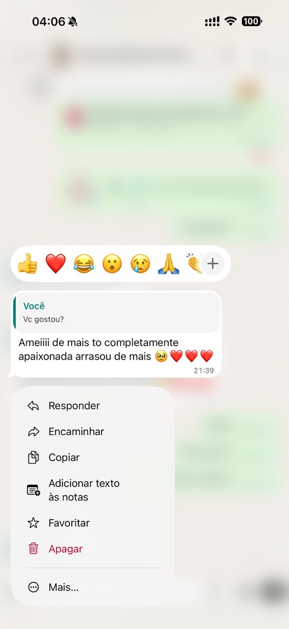 Depoimento anônimo de paciente 6